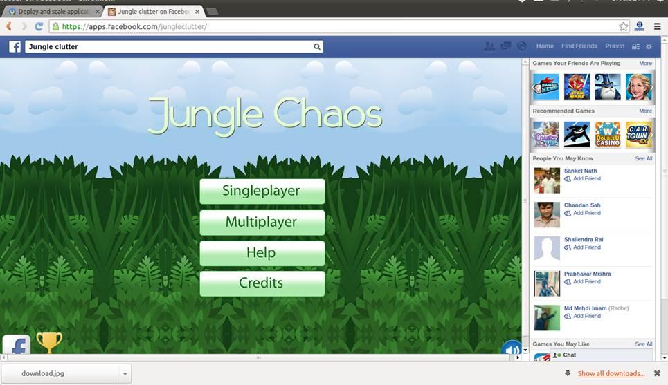 App42 Play jungle clutter game